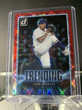 Julio Urias TR-7 2021 Panini Donruss Baseball Trending Insert 39/149 Red Dodgers