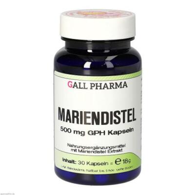 MARIENDISTEL 500 mg GPH Kapseln 30 St