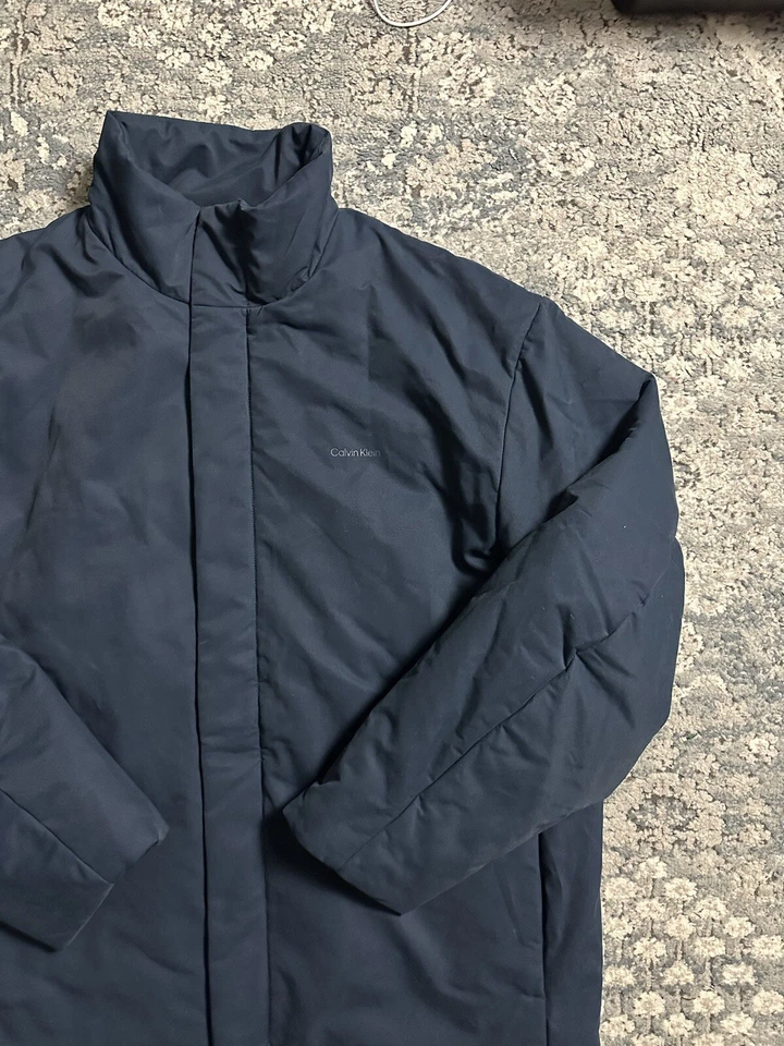 Calvin Klein Men’s Refined Holiday Dark Sapphire Jacket Size Large - Image 3 of 4