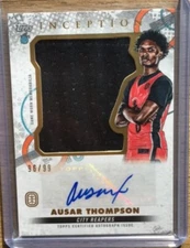 2022 Topps Inception OTE Ausar Thompson Jumbo Jersey Autograph /99 AJRC-AUT2 ⭐️