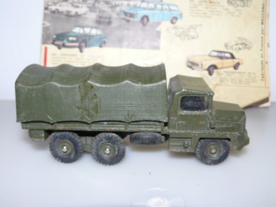 Dinky toys 824 Boite d'origine Berliet Gazelle militaire Made in