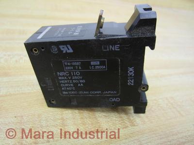 Izumi NRC 110 Circuit Beaker Curve AA Max.V 250V