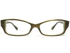 Paul Smith Eyeglasses Frames PS-410 OTGT Brown Green Horn Cat Eye 51-16-135