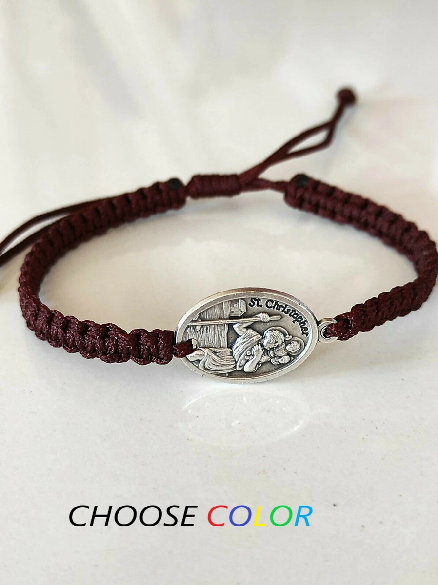 St christopher hotsell bracelet womens