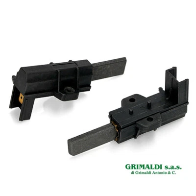 COPPIA SPAZZOLE CARBONCINO MOTORE WELLING LAVATRICE HOTPOINT ARISTON INDESIT