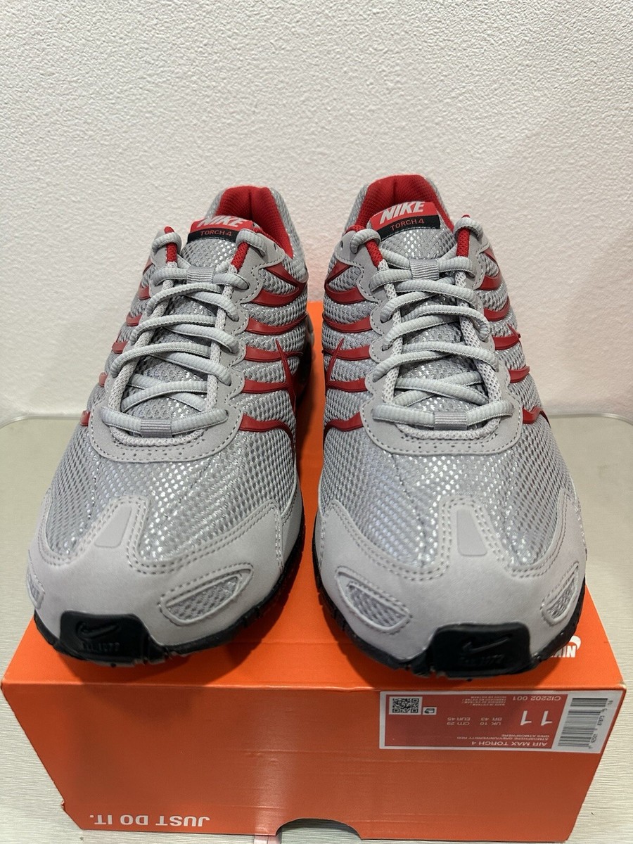 Nike Air Max Torch 4 shoe Atmosphere Grey University Red  display picture 2
