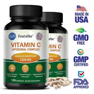 Liposomal Vitamin C-Skin Cell Health,Free Radical Balance, Immune Health Support