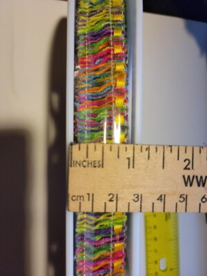 Wrights Novelty Trim. 10 yds. 1'' in. New, Unopened Reel.