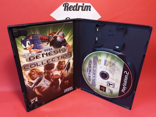 Sega Genesis Collection COMPLETO Etiqueta Negra Sony PS2 Videojuegos Arcade - Imagen 2 de 3