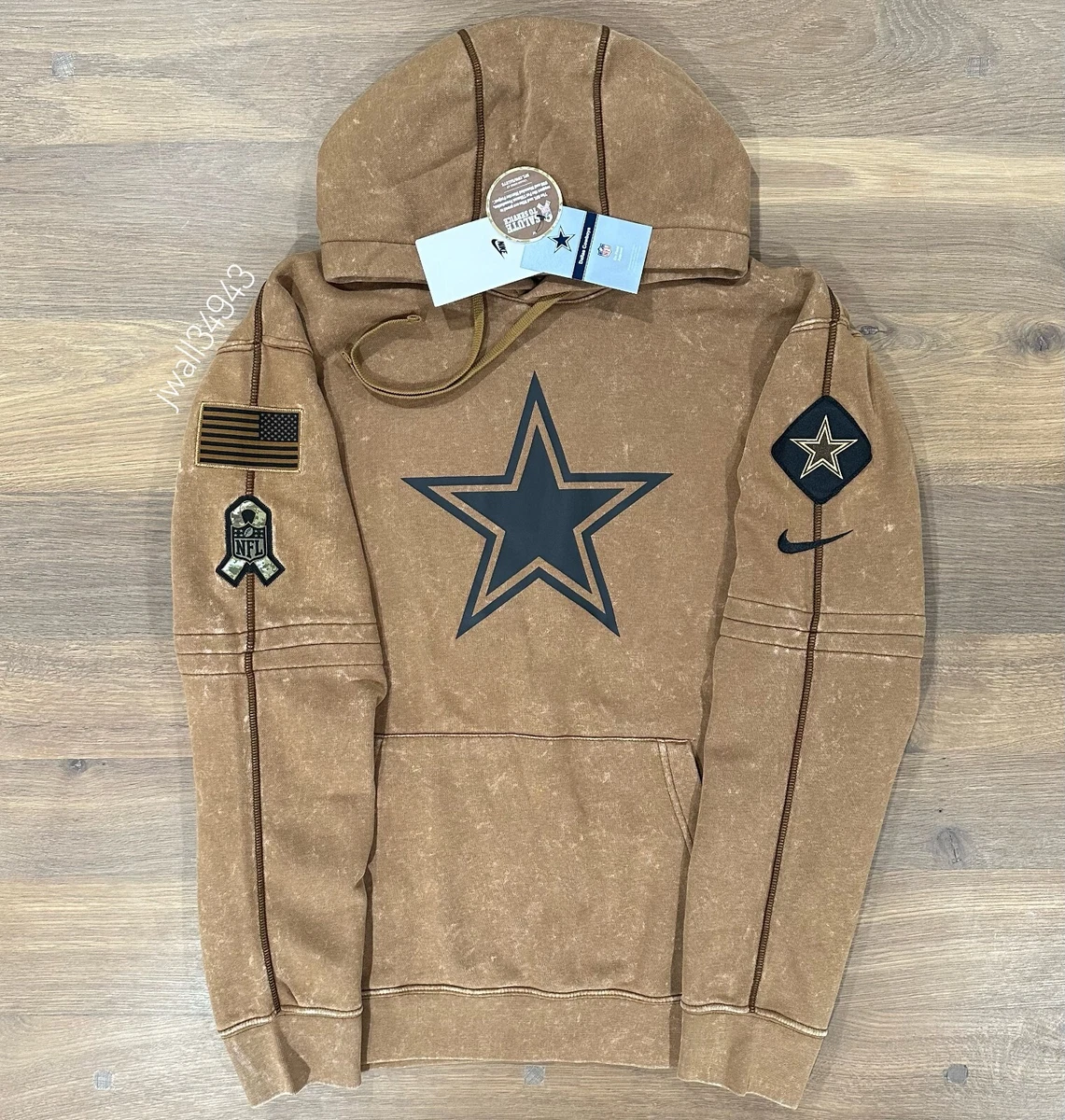 AUTHENTIC Nike Dallas Cowboys Men's 2023 NFL Salute To Service Hoodie NEW