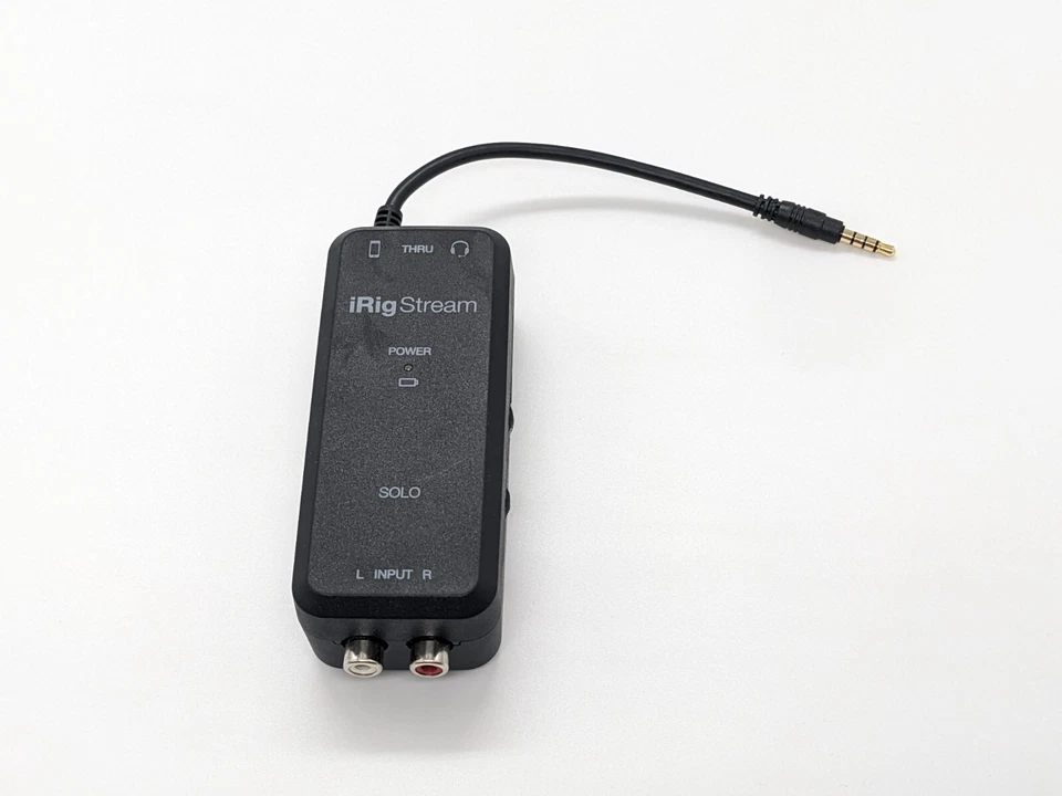 IK Multimedia iRig Stream Solo audio interface 3.5mm for phone PC - Image 2 of 4