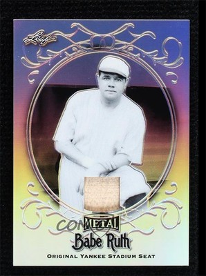 2019 Leaf Collection Yankee Stadium Seat 2/10 Babe Ruth #YS-32 HOF uk2