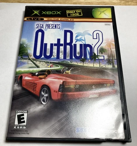 Sega Presents OutRun 2 for Microsoft XBox Racing Game Complete w/ Manual Works