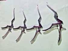 AESCULAP Bayonet Kerrison Rongeurs 8 45° Curved Up 1mm,2mm,3mm,4m,5mm set