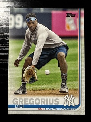 2019 Topps Didi Gregorious Image Variation #215 New York Yankees SP Short Print