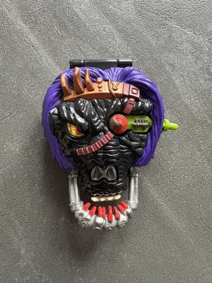 Mighty Max Horror Heads. Rhesus 4 Hydron. 1994. Komplettsatz.