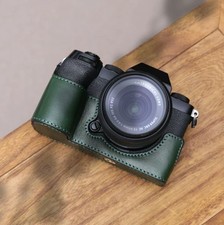 Leather Camera Bag Dock Case Base Protection Cover For Fujifilm X-S10 XS10 New