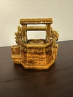 Vintage 1960’s McCoy Pottery 7" Wishing Well Planter. No bucket handle or chain