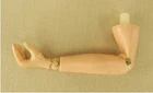 Vintage 1964 Hasbro GI Joe Action Figure Left Elbow Hand Right Forearm Arm C5