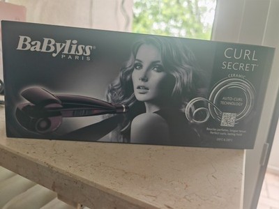 BaByliss Paris Curl Secret Ceramic Automatischer Lockenstab Gebraucht OVP