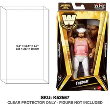 Protector For Mattel WWE W Legends Elite Collection Tugboat Greatest Hits