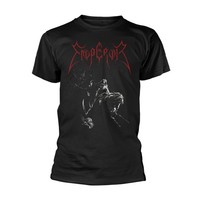 Emperor - Rider 2005 Black T-Shirt, Front & Back Print Large