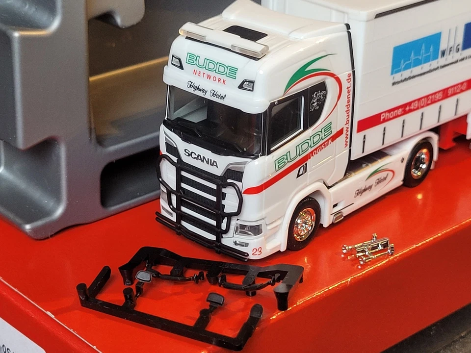 Scania CS 20 BLS Budde Spedition &Logistik 42477  Radevormwald Meusburger 314374 - Bild 3 von 4