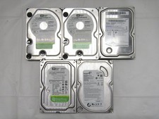 Lot of 5 Seagate/Samsung/WD 500GB 5400RPM/590...