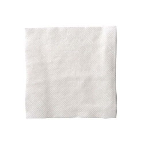 GEN COCKTAILNAPW 1-Ply 9" x 9" Cocktail Napkins - White (4000/CT) New - 第 1/7 張圖片