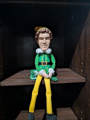 Buddy the ELF Pull String Talking Plush Doll 15'' Long Will Ferrell Works
