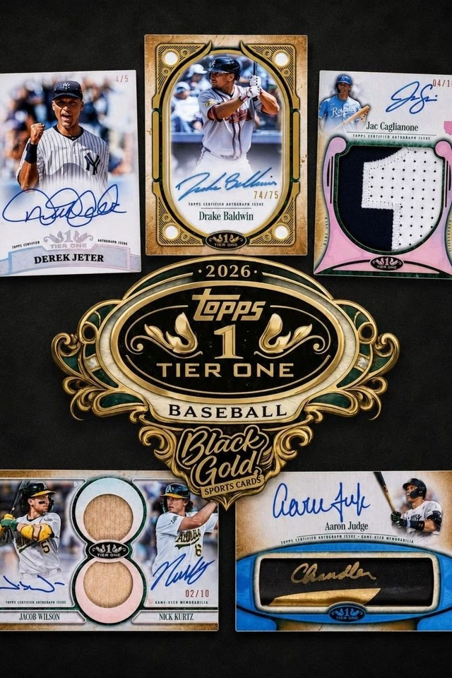 2026 Topps Tier One Baseball!!  - HIGH END $1 STARTS!!!