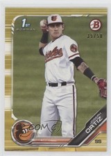 2019 Bowman Draft Gold 35/50 Joey Ortiz Joseph Ortiz #BD-23 vw1