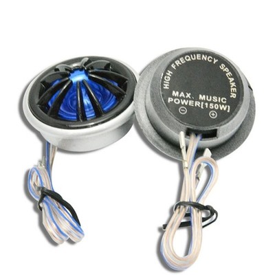 2pc Car Horn Dome Tweeter Automotive Modification Tweeter 150W Audios Speaker