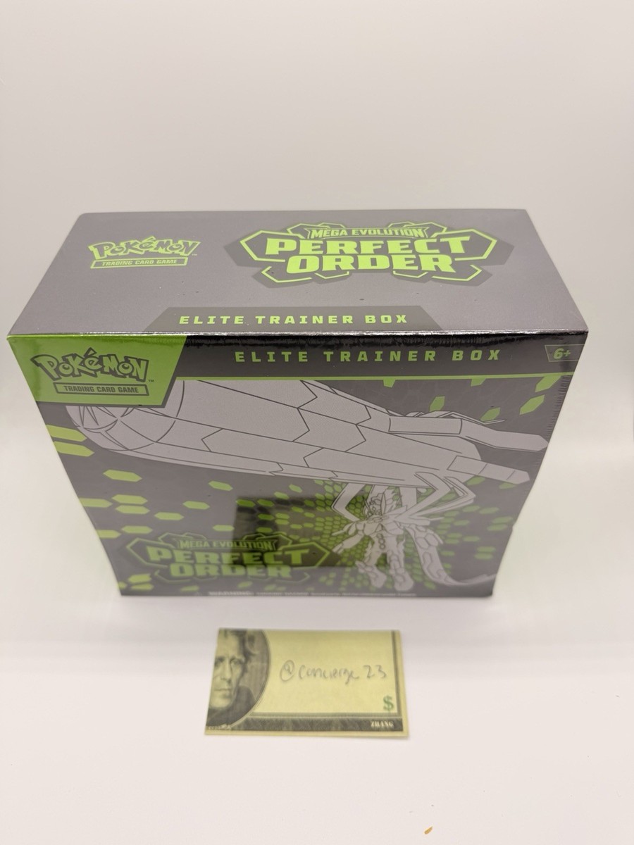 New Sealed Pokemon TCG Perfect Order Elite Trainer Box ETB New