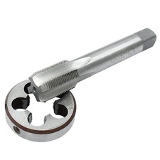 Hordion 5/8"-24 Tap and Die Set, High-speed Steel Thread Tap Die Set, 5/8"x 2...