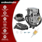 1986 1987 For Honda FourTrax 350 TRX350 4x4 Carburetor Assembly W/ Intake Boot