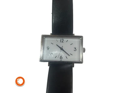 MUJI Herren Armbanduhr mit Lederarmband, Solaraufladbar used innen Seiko signed - Bild 1 von 4