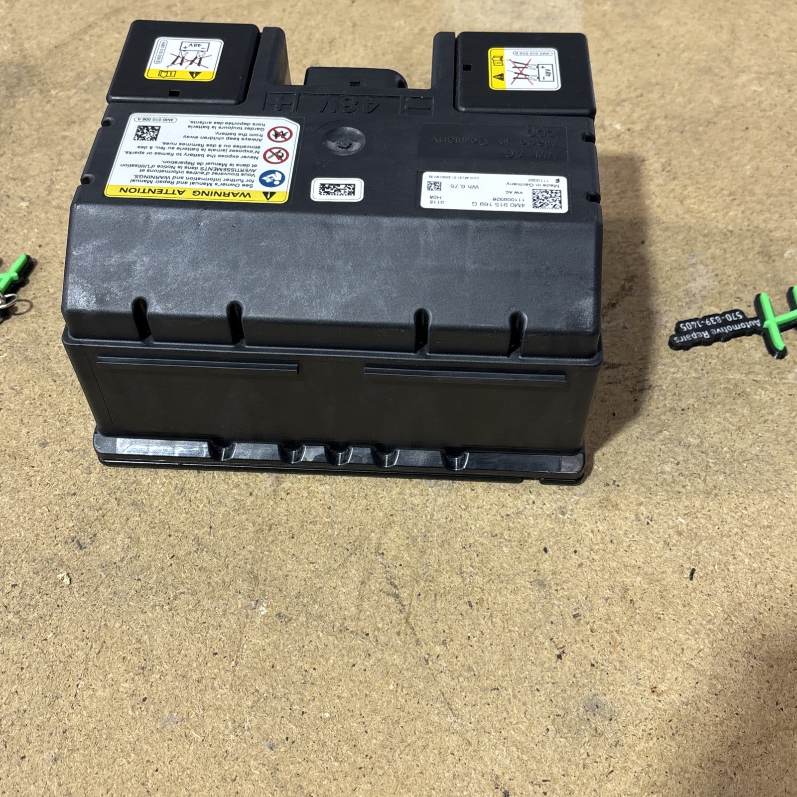 OEM Lamborghini Urus 48V Battery Power Cell Energy Storage Capacitor 4M0915169F