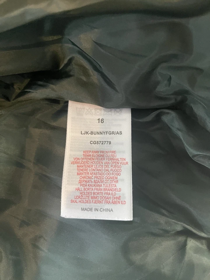 Chaqueta acolchada Brave Soul XL Forrest verde Foto 4 de 4