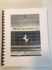 Ferrari 250 Gte Owners Manual Handbook Reprinted Italian