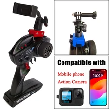 #6532 Traxxas TQi Transmitter Mobile Phone Action Camera Mount fits Gopro DJI