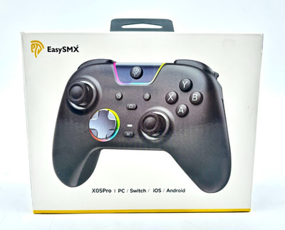 EasySMX Multiplatform Wireless Gaming Controller Model X05 Pro - Black