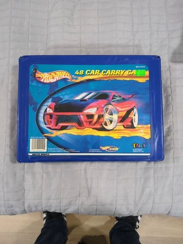Vintage Hot Wheels 48 Car Carry Case W/ Trays Storage Case
