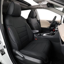 Ekr Custom-fit 2009-2020 Honda Fit Leather Seat Covers Full Set 5-seat Cushion Ekr Custom-fit 2009-2020 Honda Fit Leather Seat Covers Full Set 5-seat Cushion