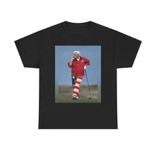 John Daly American Flag Golf T Shirt Unisex Heavy Cotton Tee Gift
