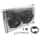 4 Row Radiator+Shroud+Fan for 1978-1988 Chevy G-body Monte Carlo SS LS El Camino
