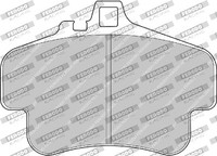 Ferodo Racing BremsbeläGe BremsklöTze Hinten FüR Porsche 718 Boxster 982 2.0