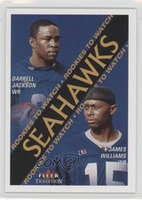 2000 Fleer Tradition Rookies to Watch Darrell Jackson James Williams #362 2u3