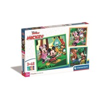 Disney Mickey Clubhouse 3X48 Teile Puzzle Clementoni
