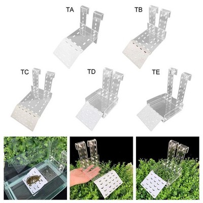 Turtle Basking Platform Klettern Multifunktionale Leiter Dekor Tortoise